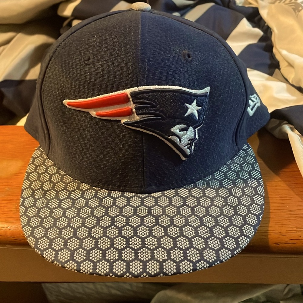 Fitted patriots hat